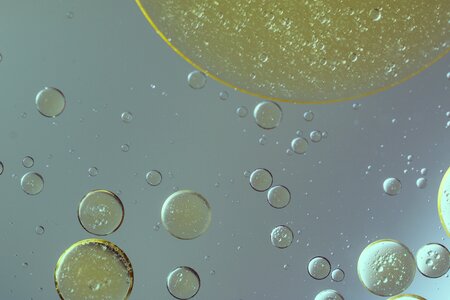 Texture macro oil