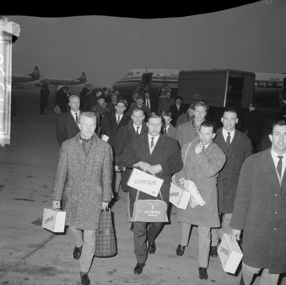 Feijenoord terug uit Parijs naar de overwinning op Reims, Bestanddeelnr 914-7956