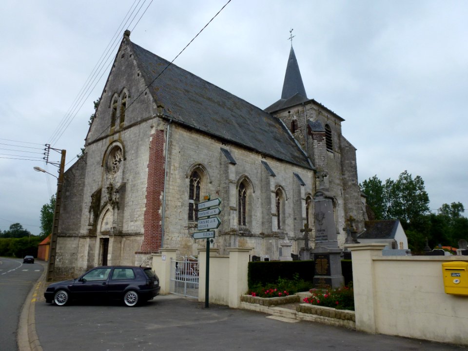 Febvin-Palfart (Pas-de-Calais) église Sainte-Berthe PA00108277