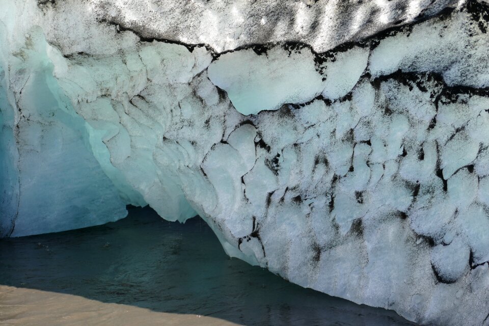 Mountains glacier ice