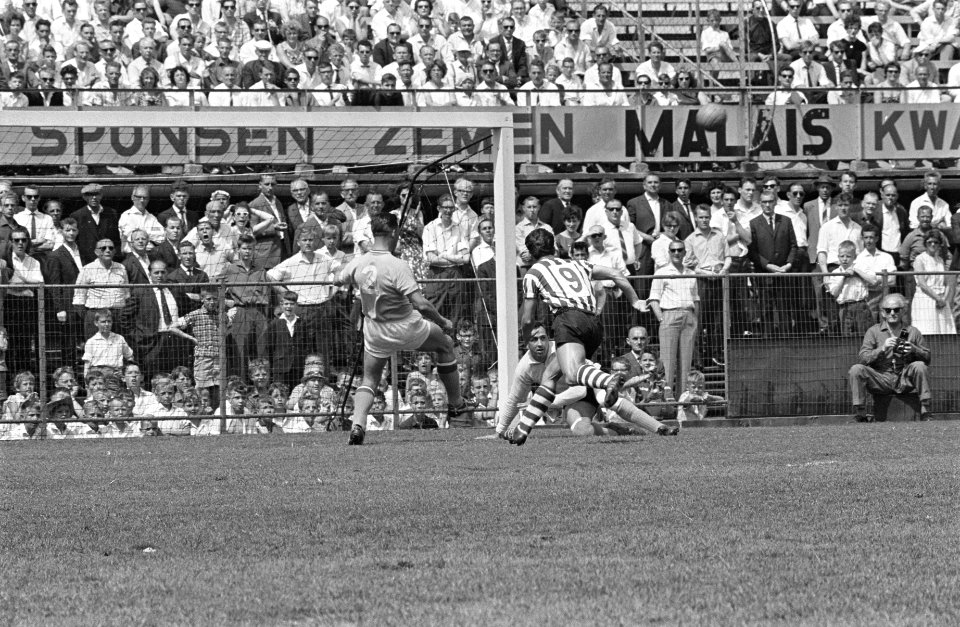 Feijenoord tegen Sparta, speelmomenten, Bestanddeelnr 915-2400