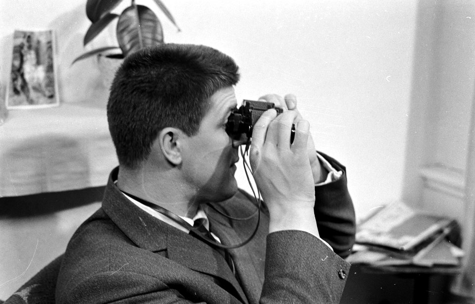 Film Rififi in Amsterdam (regie Giovanni Admiraal) Anton Geesink, Bestanddeelnr 913-7805