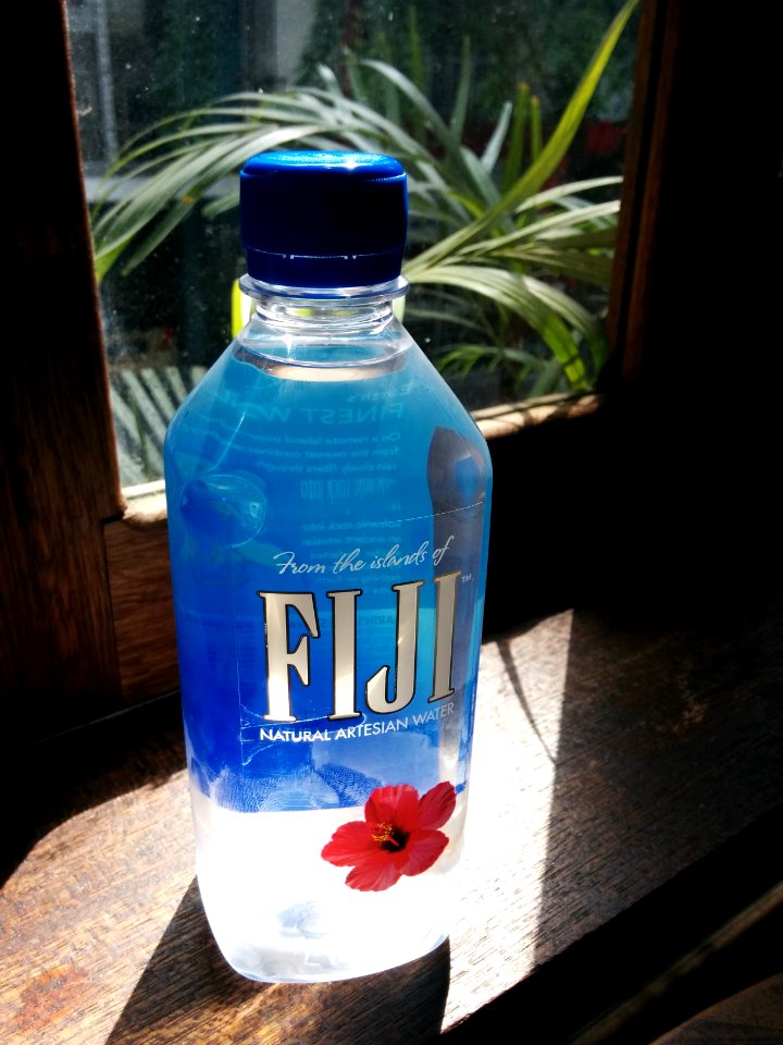 Fiji water bottle