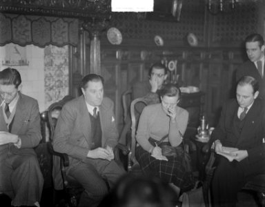 Fillmregisseur Carol Reed (van de film The Third Man) in Amsterdam, Bestanddeelnr 903-7970