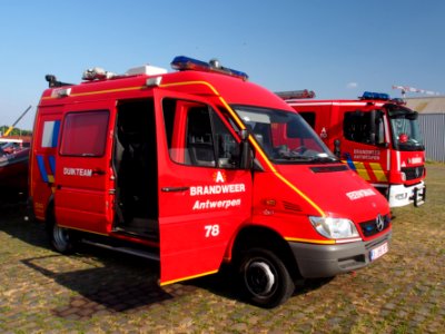 Fire engine Brandweer Antwerpen Duikteam, Unit A78 pic1