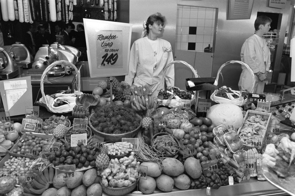 Filiaal The Fresh Company (Ahold) aan Koningsplein in Amsterdam interieur, Bestanddeelnr 934-3487