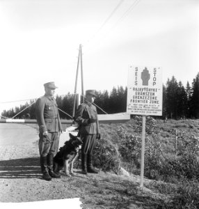 Finland, de Russische grens, Bestanddeelnr 917-7250