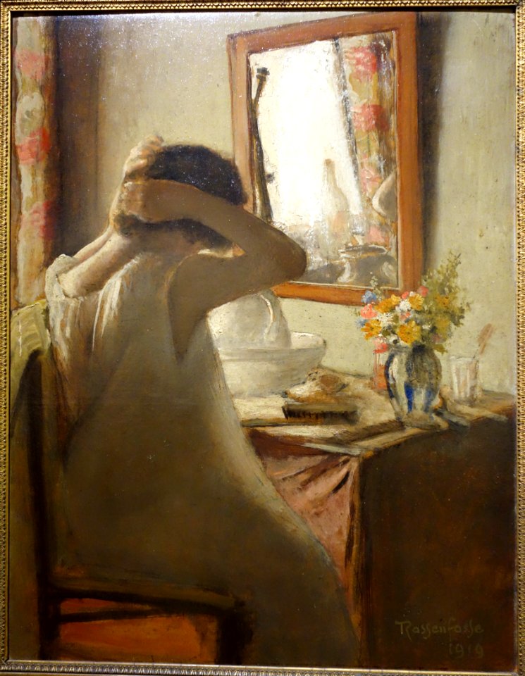 Finery (La Toilette) by Armand Rassenfosse, 1919 - Museum M - Leuven, Belgium - DSC05479