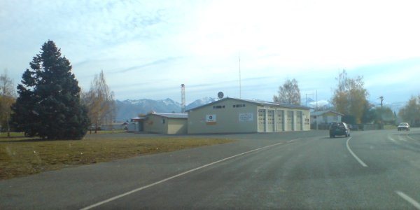 Fire Station Building Near Entry To Twizel