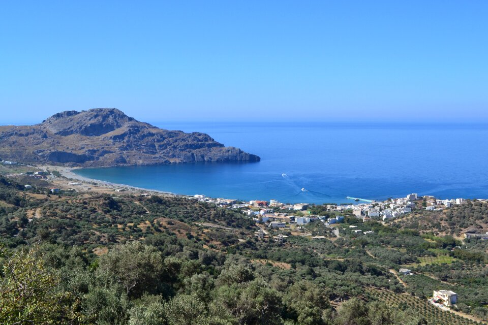 Greece crete landscape photo