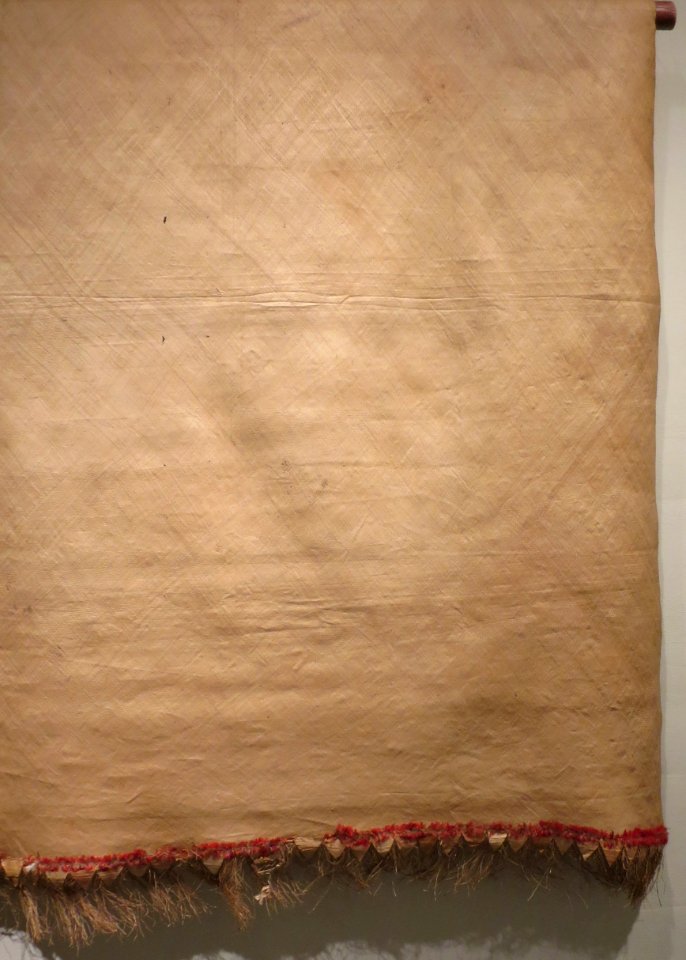 Fine mat from Samoa, Honolulu Museum of Art accession 2078