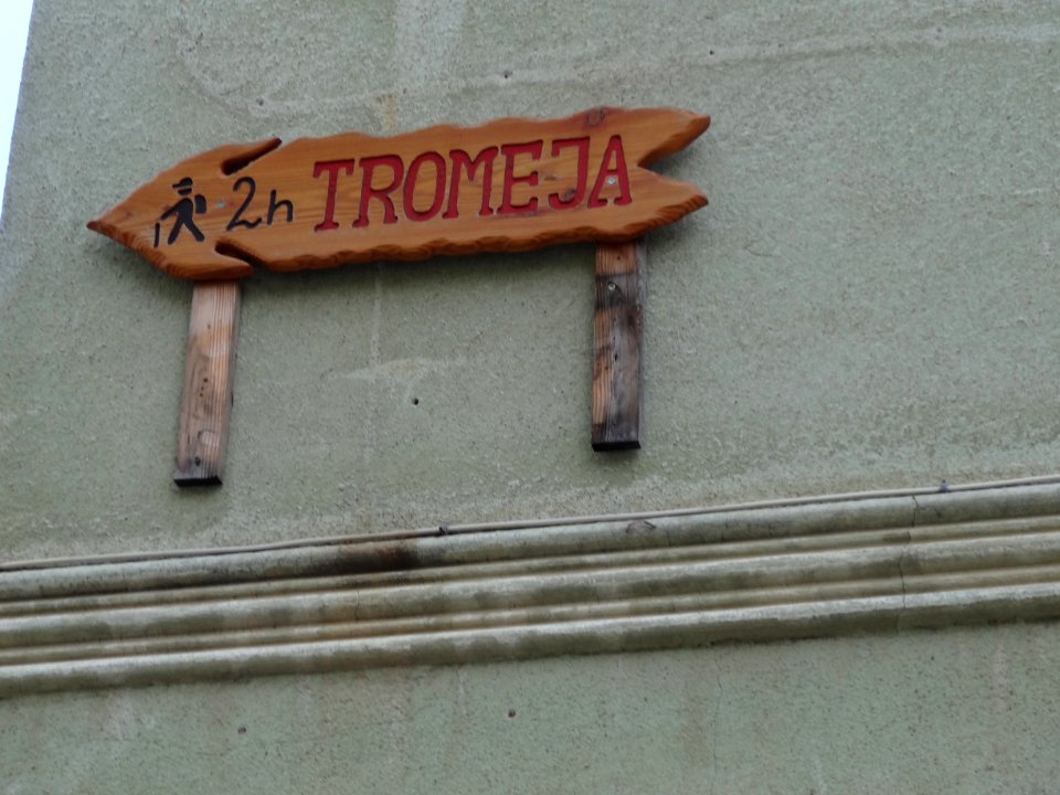 Finger board Rateče