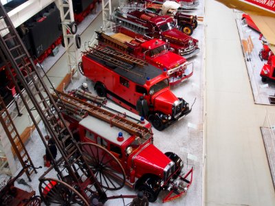 Fire trucks at Speyer photo