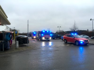 Firefighters in Nikkilä