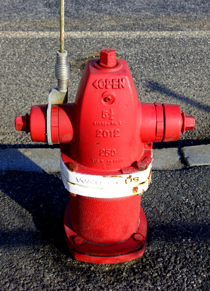 Fire hydrant, Waterous, 5.25, 2012 - Arlington, MA - DSC05366