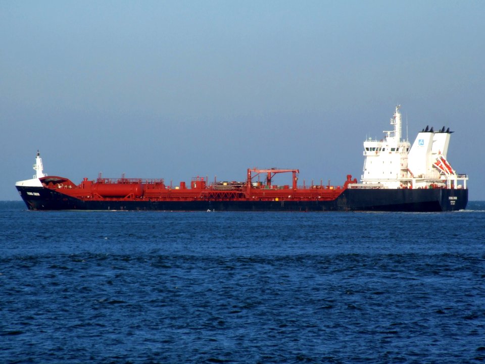 Fionia Swan IMO 9328974 p3 leaving Port of Rotterdam, Holland 01-Jan-2008