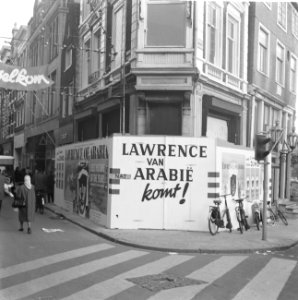 Filmreclame Lawrence of Arabia Opdracht Columbia film, Bestanddeelnr 915-8168
