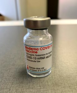 Fiole de vaccin Moderna (10 doses)