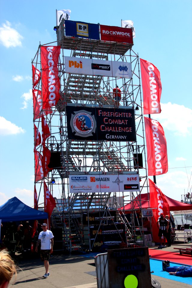 Firefighting-Challenge-Trainingsturm, Seestadtfest 2018 in Bremerhaven