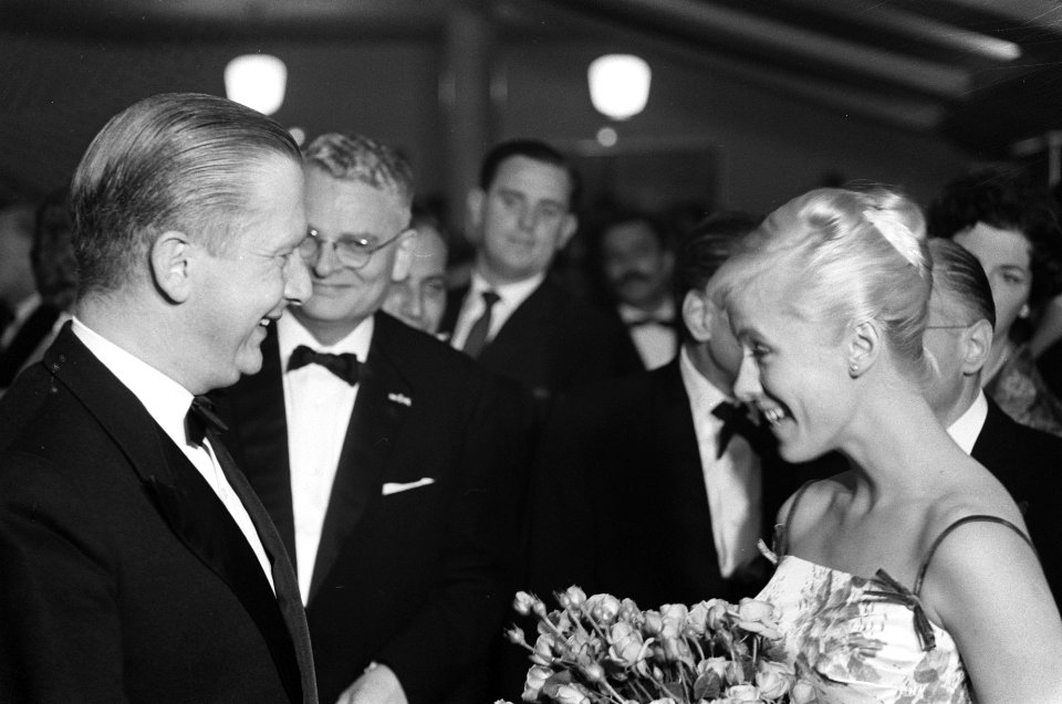 Filmweek Arnhem Filmactrice Bibi Andersson tijdens galavoorstelling, Bestanddeelnr 912-5645