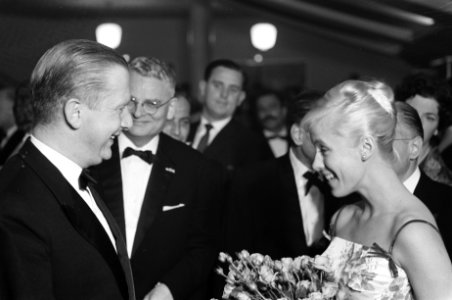 Filmweek Arnhem Filmactrice Bibi Andersson tijdens galavoorstelling, Bestanddeelnr 912-5645