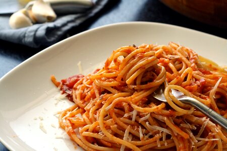 Italian tomato sauce photo