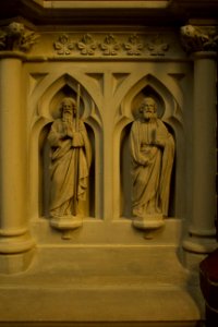 Figuren Kanzel, St. Jakobus Görlitz