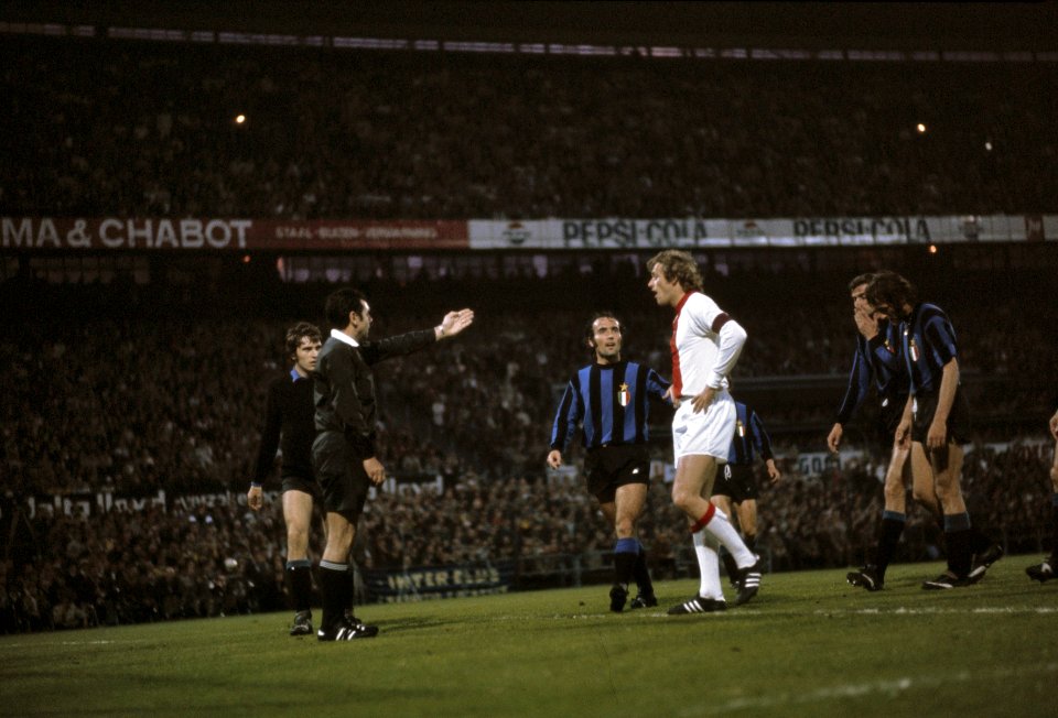 Finale Europacup I in Feijenoord stadion Ajax tegen Inter Milaan 2-0 Piet Keiz, Bestanddeelnr 254-9442
