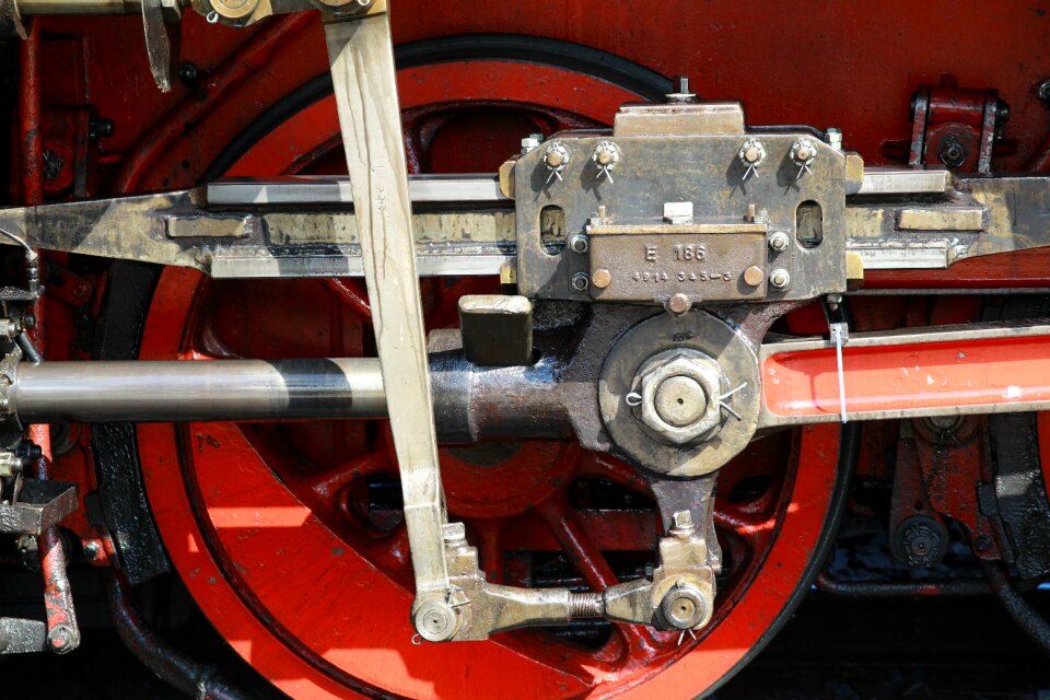 Nostalgia steam railway resin