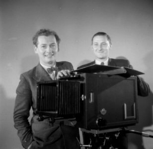 Filmopnamen Polygoon-Profilti film De dijk is dicht, Bestanddeelnr 903-7077