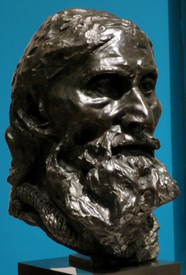 Final Head of Eustache de Saint Pierre by Auguste Rodin, Musée Rodin cast II of IV