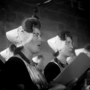 Filmopnamen Polygoon-Profilti film De dijk is dicht, Bestanddeelnr 903-7072