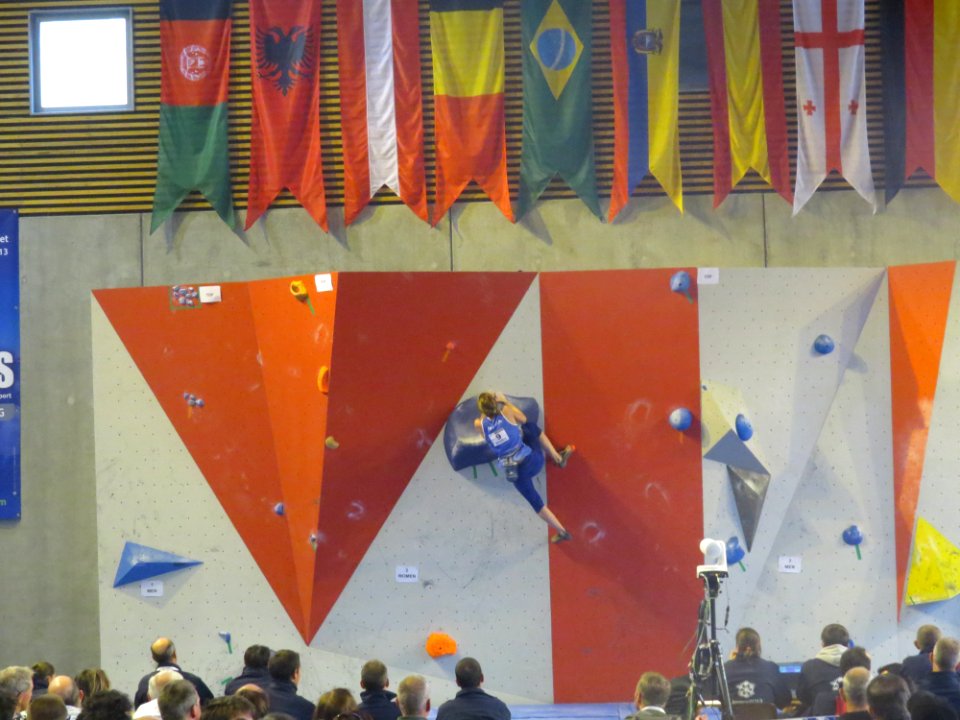 Finale bloc femmes Alina Gaidamakina