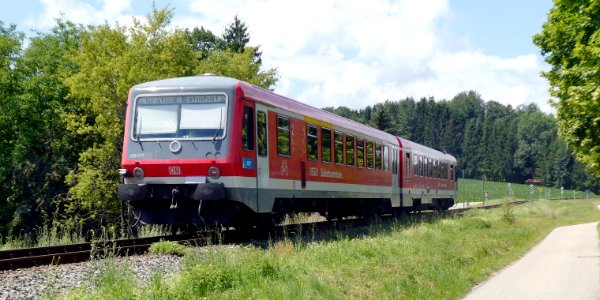 Filzenexpress westlich von Tulling, 1