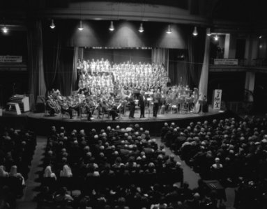 Finale van Bijstandactie in het Kurhaus te Scheveningen, Bestanddeelnr 909-9457