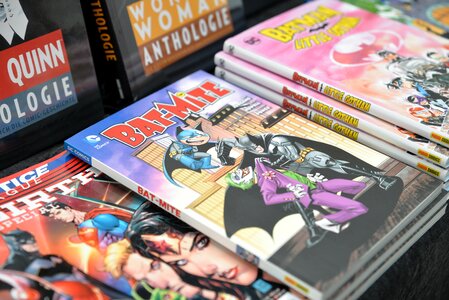 Comics books cartoons