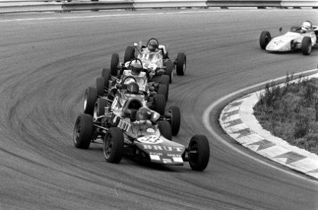 Finaleraces Nederlandse kampioenschappen op Zandvoort formule V 1300 , Leo Stee, Bestanddeelnr 927-4941