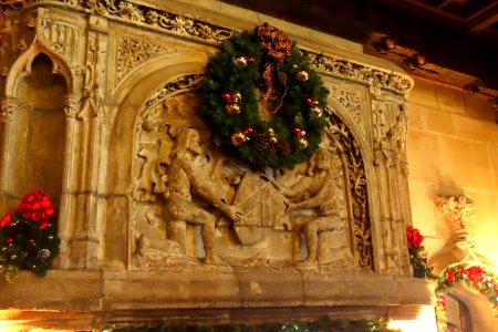 Fireplace - Hearst Castle - DSC06316