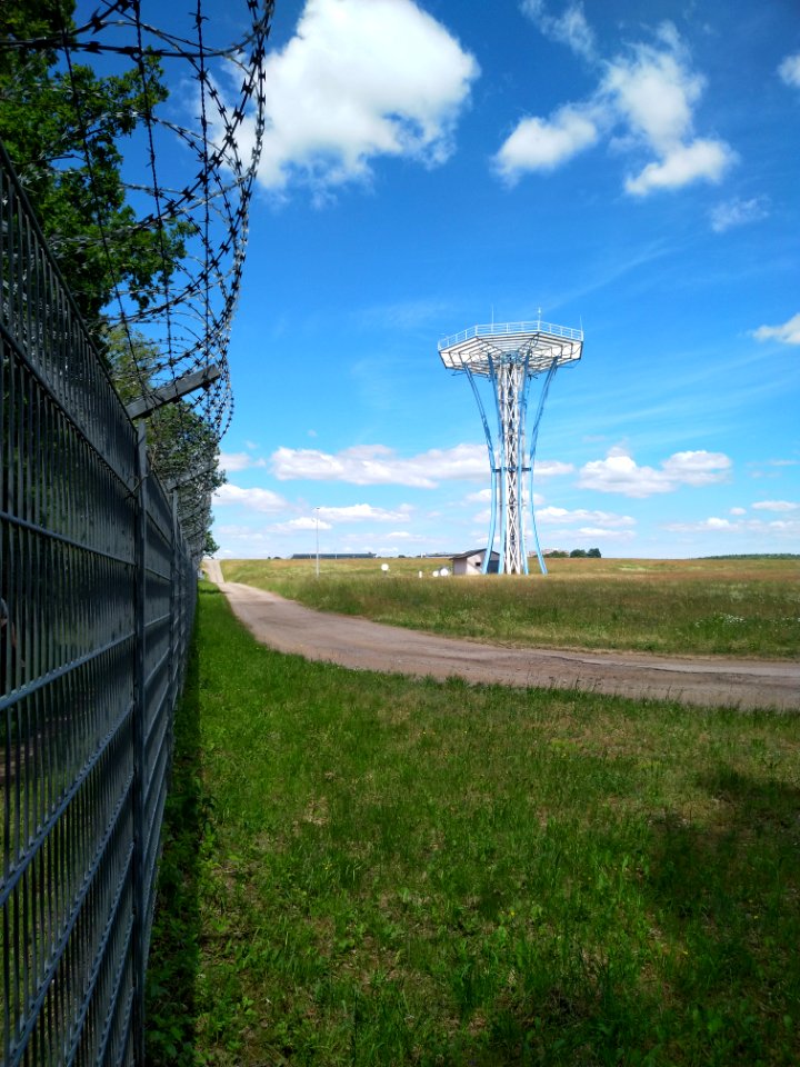 Findel airport Antenna tower Sandweiler airport 2020.05.31