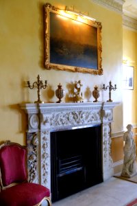 Fireplace - Shugborough Hall - Staffordshire, England - DSC00077