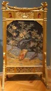 Firescreen made by Herter Brothers, c. 1878-80, Cleveland Museum of Art