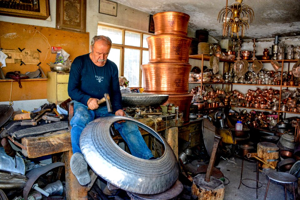 Coppersmith craft human