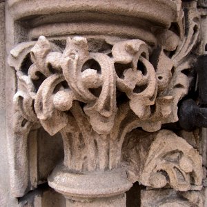 First Presbyterian Church, Pittsburgh, Pilaster Capital, 2019-11-21