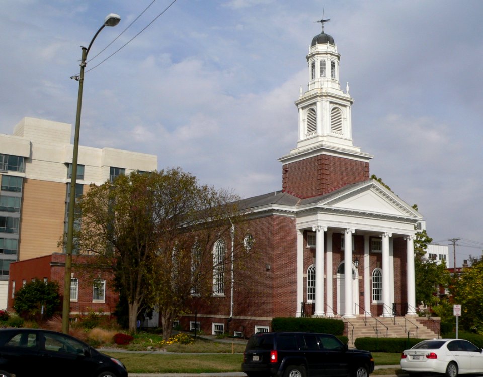 First Unitarian Church of Omaha from SW