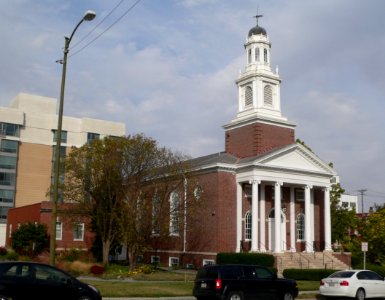 First Unitarian Church of Omaha from SW