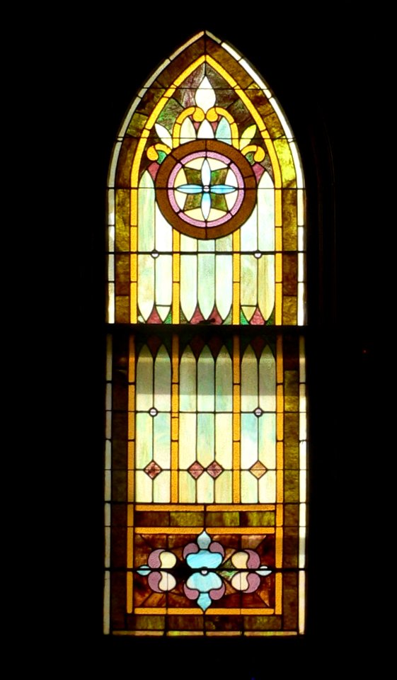 First Trinity Lutheran (Gage Co, NE) W window 1