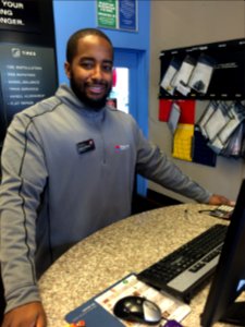 Firestone Tire and Rubber Company service manager Andreu Norton-Lee