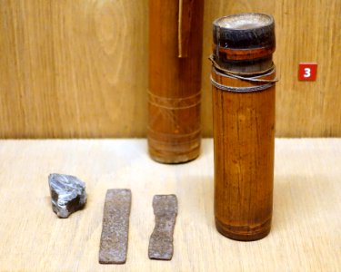 Fire-starter set, Chut (Arem) - Vietnam Museum of Ethnology - Hanoi, Vietnam - DSC02644