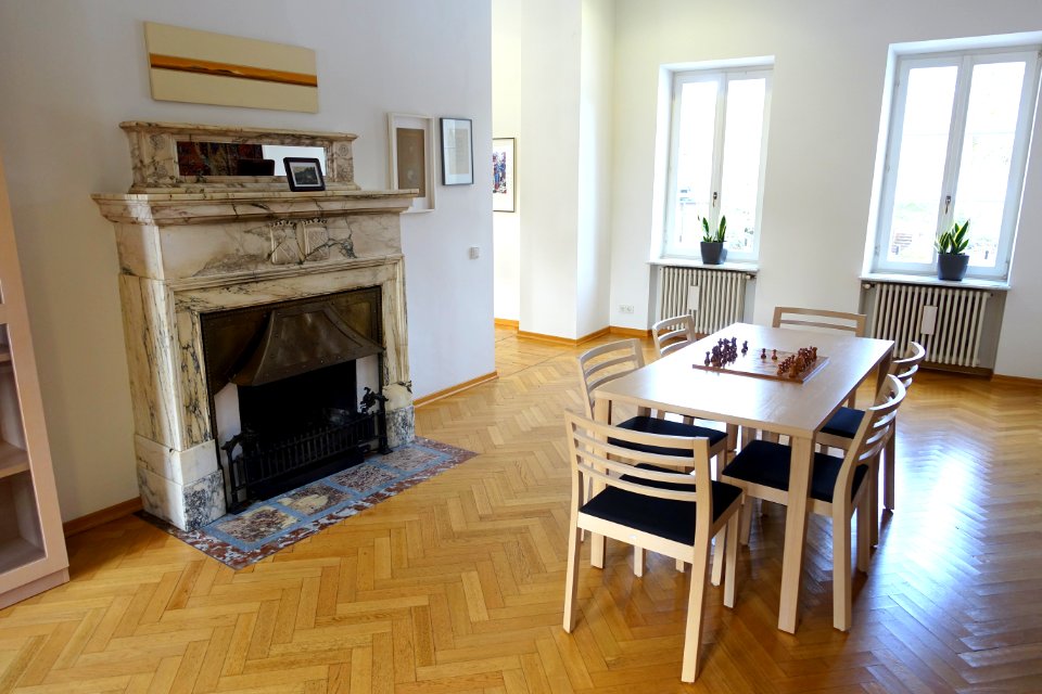 Fireplace room - Schloss Dagstuhl - DSC06183
