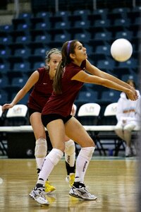 Teamwork athlete ball photo